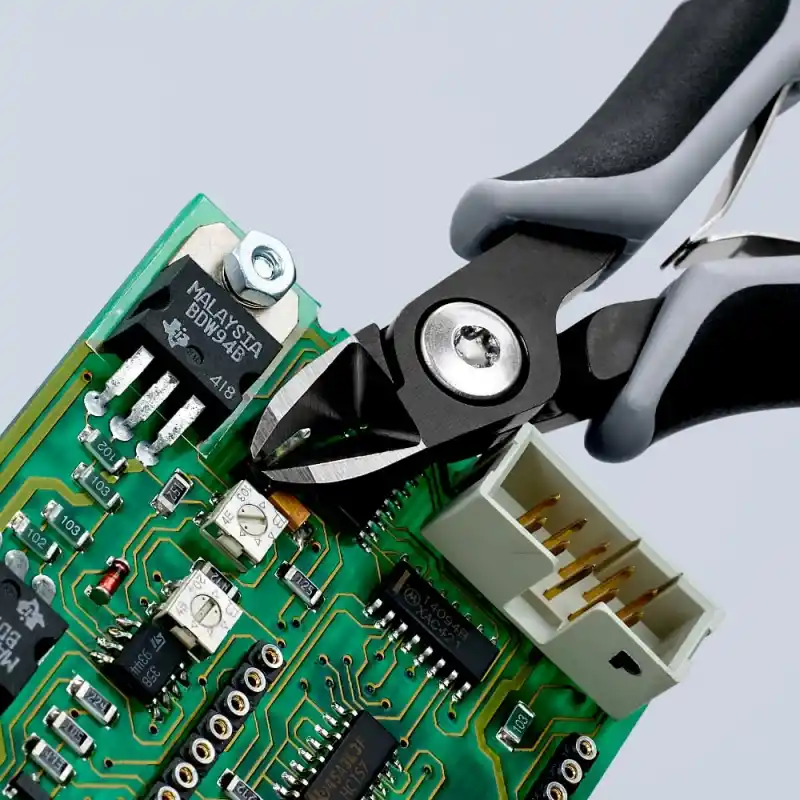 Knipex 79 12 125 ESD Hassas Elektronikçi Yan Keski 125 mm