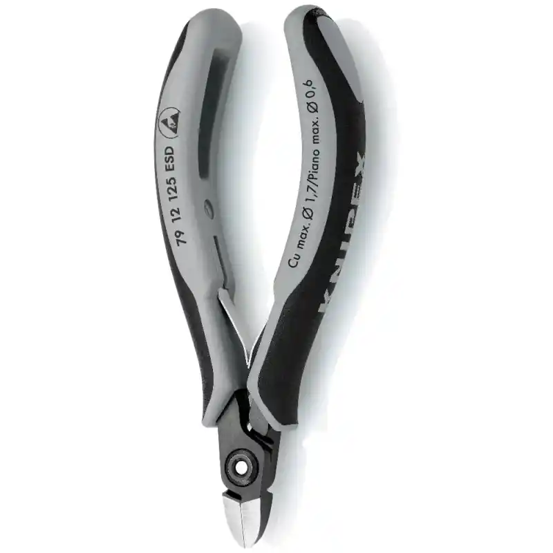 Knipex 79 12 125 ESD Hassas Elektronikçi Yan Keski 125 mm