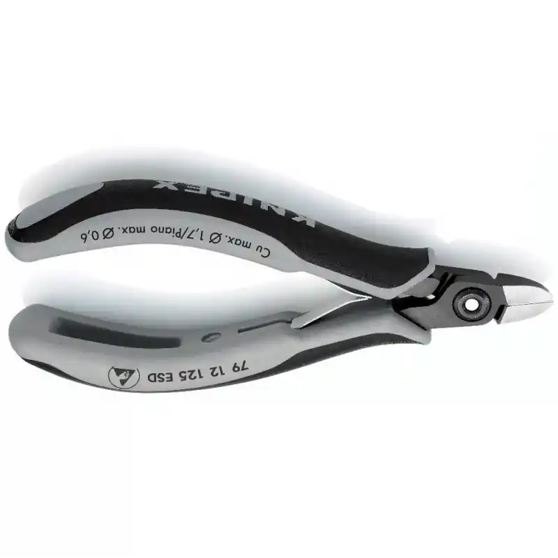 Knipex 79 12 125 ESD Hassas Elektronikçi Yan Keski 125 mm