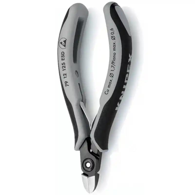 Knipex 79 12 125 ESD Hassas Elektronikçi Yan Keski 125 mm