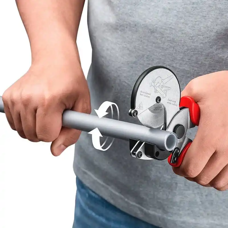 Knipex 90 25 25 Plastik ve Kompozit Boru Kesme Makası