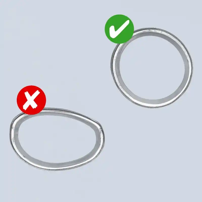 Knipex 90 25 25 Plastik ve Kompozit Boru Kesme Makası