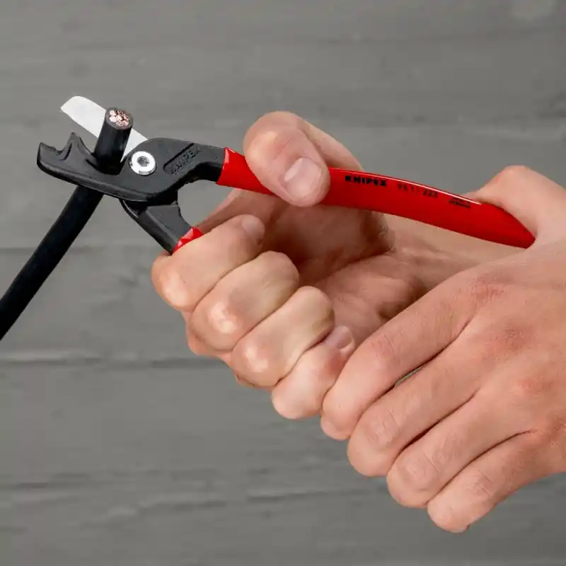 Knipex 95 11 225 StepCut XL Kademeli Kesimli Kablo Makası