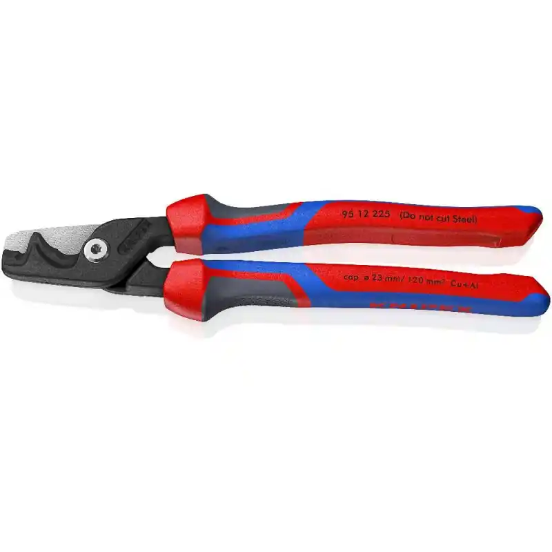 Knipex 95 12 225 StepCut XL Kademeli Kesimli Kablo Makası