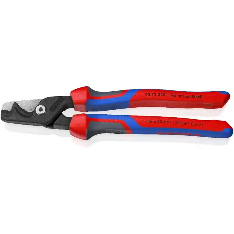 Knipex 95 12 225 StepCut XL Kademeli Kesimli Kablo Makası