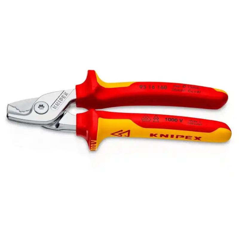 Knipex 95 16 160 StepCut VDE Kablo Makası