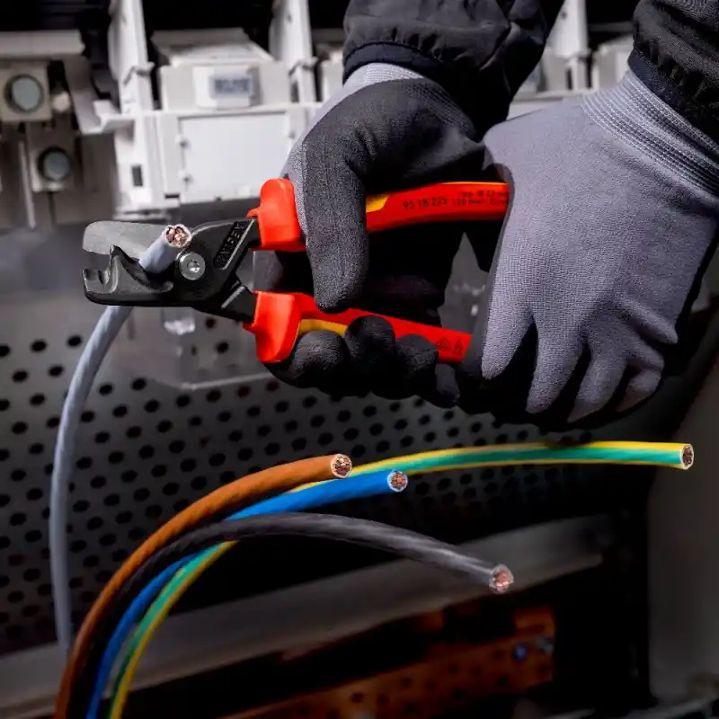 Knipex 95 18 225 StepCut XL Kademeli Kesimli Kablo Makası