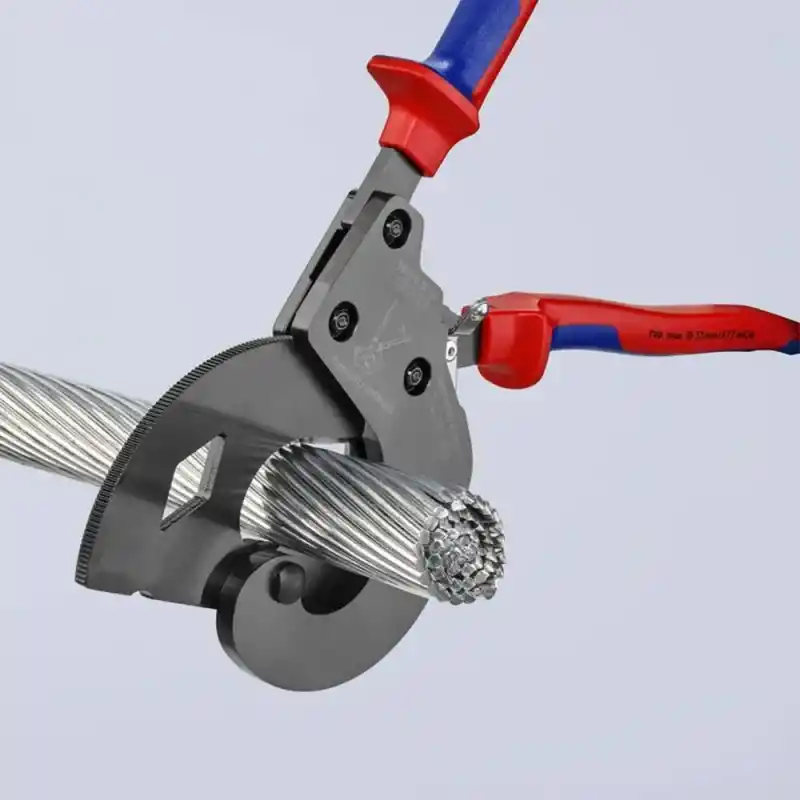 Knipex 95 32 340 SR ACSR Havai Hat Kablosu Kesme Aleti