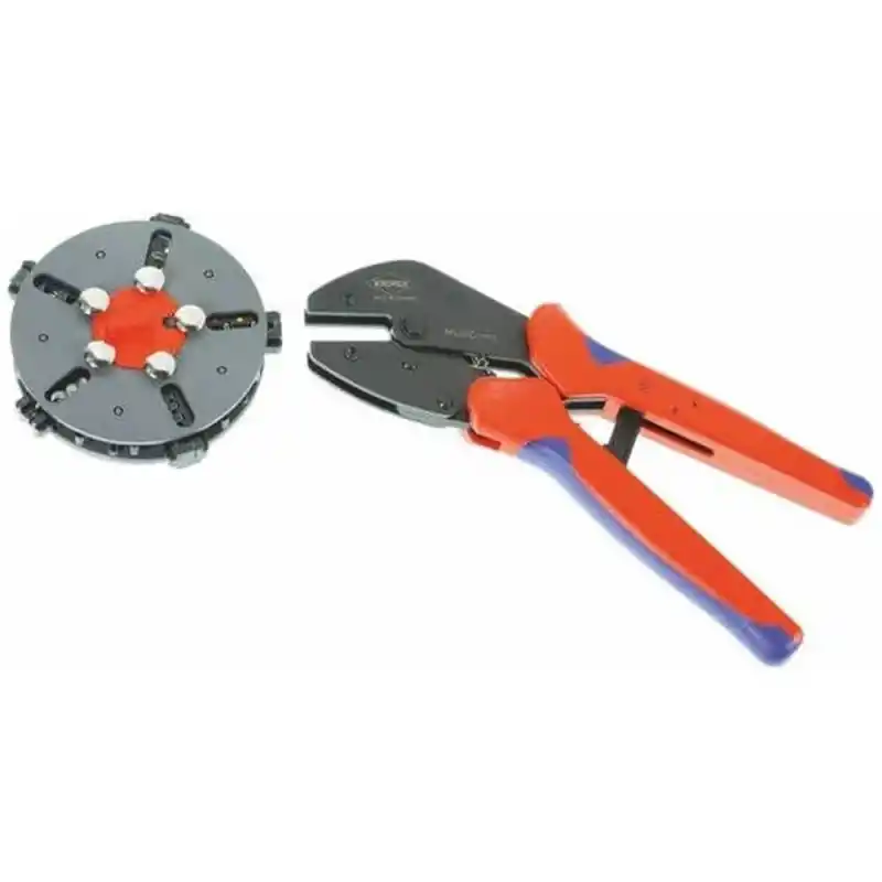 Knipex 97 39 90 Sıkma Penseleri için Değiştirelebilir Çeneli Yüksük Sıkma