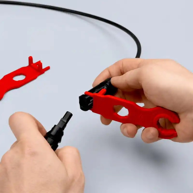 Knipex 97 49 66 2 MC4 Solar Konektörler için Montaj Alet Seti