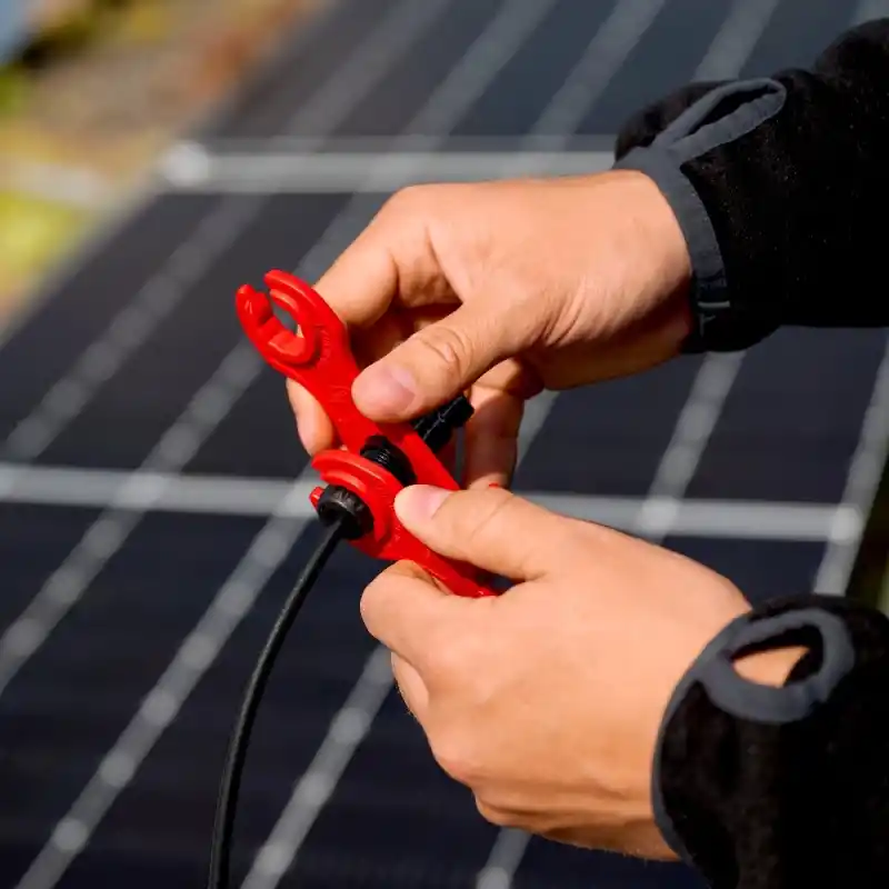 Knipex 97 49 66 2 MC4 Solar Konektörler için Montaj Alet Seti