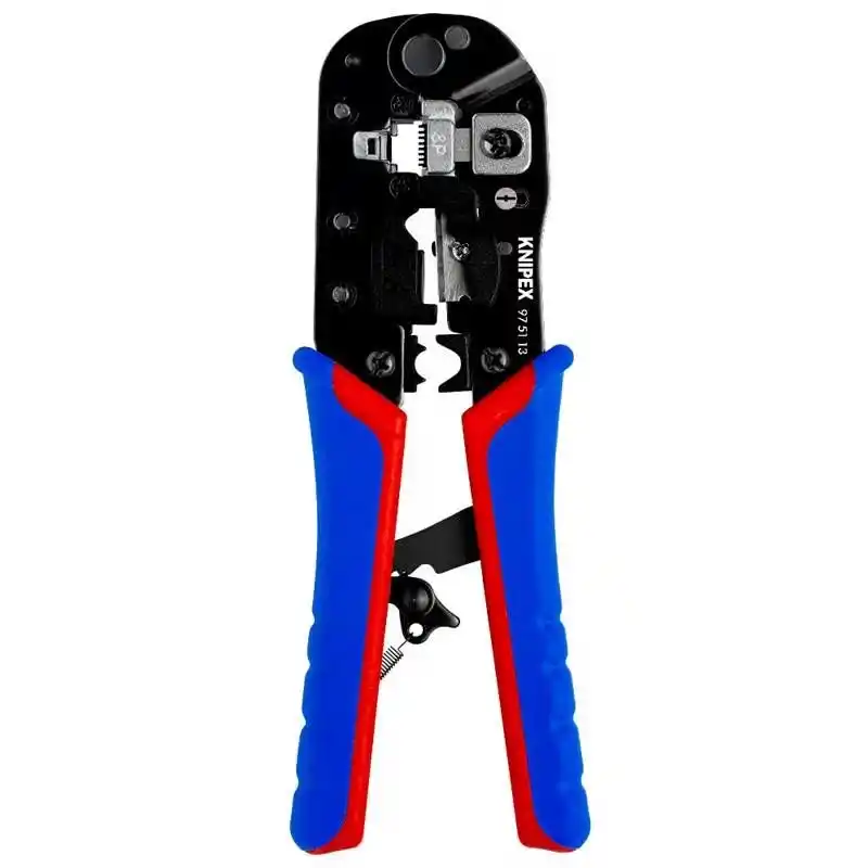 Knipex 97 51 13 RJ45 Western Konnektörler için Sıkma Pensesi