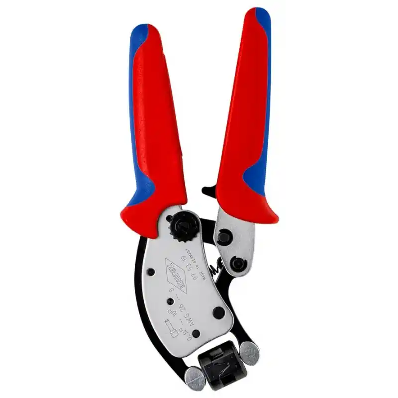 Knipex 97 53 19 Twistor Döner Kafalı Yüksük Sıkma Pensesi