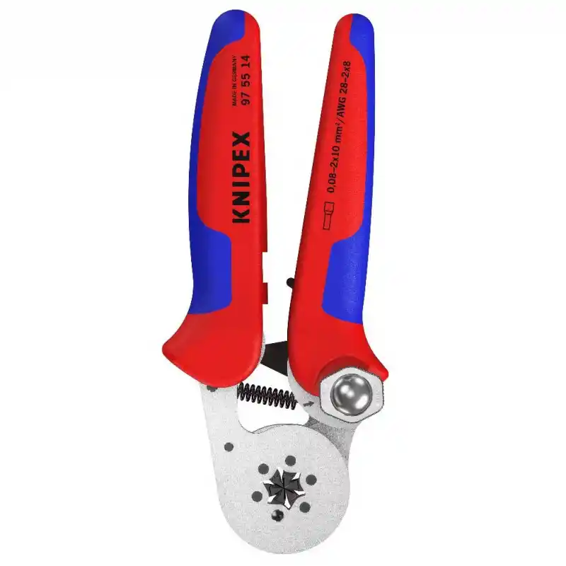Knipex 97 55 14 Kendiliğinden Ayarlanan Kablo Yüksük Sıkma Pense