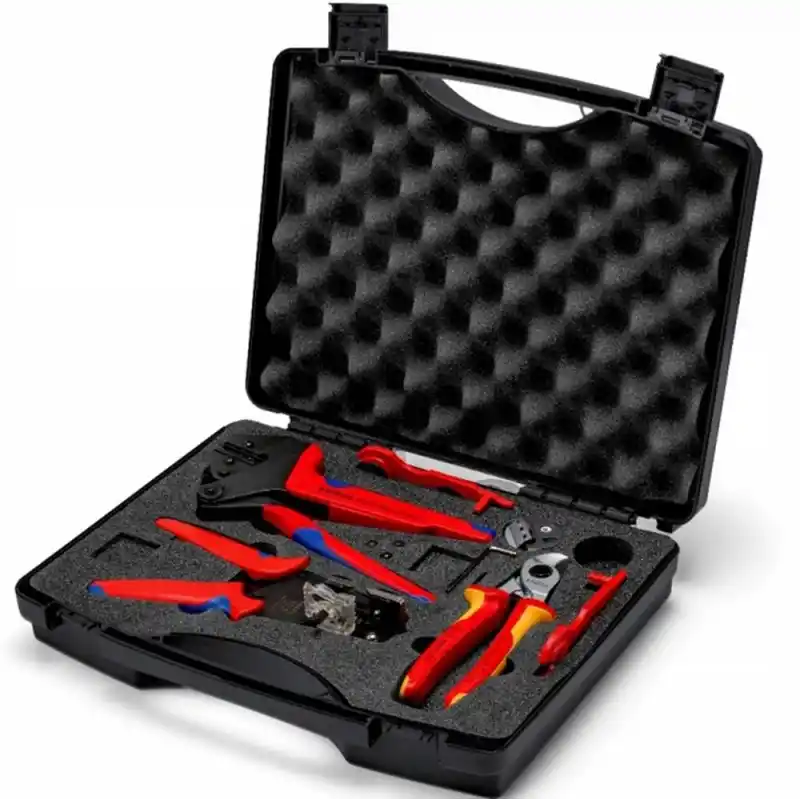 Knipex 97 91 04 V01 Fotovoltaik Sistem Alet Seti 7 Parça