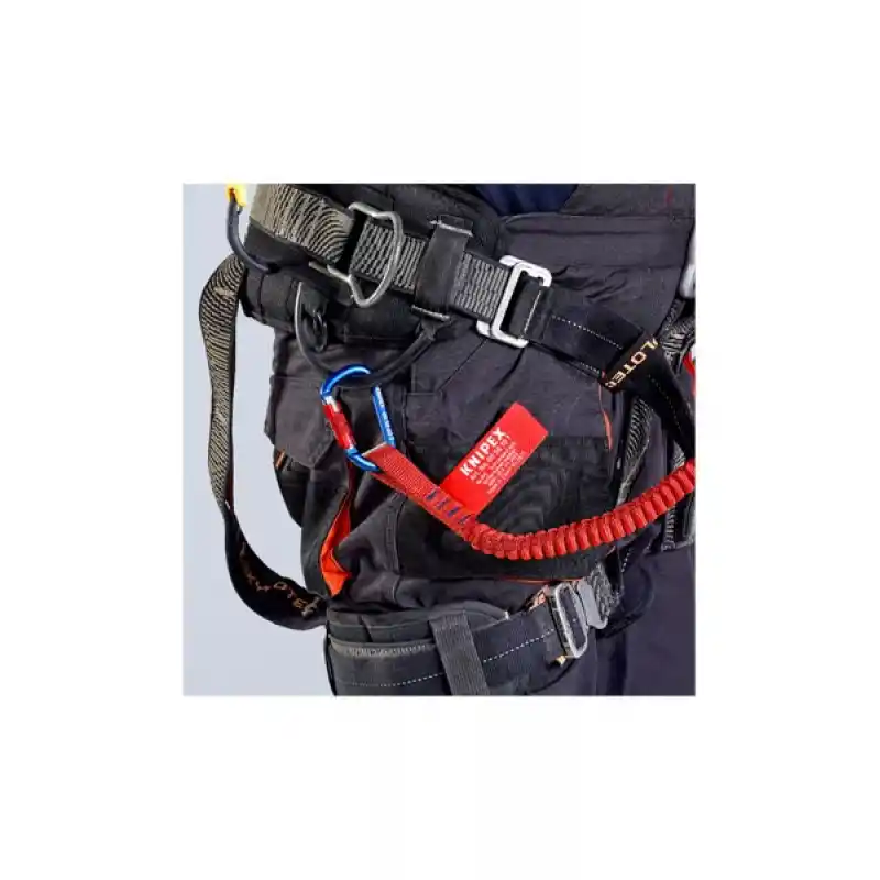 Knipex 00 50 12 TBK Sabitlenmiş Karabinalı İp