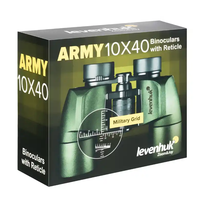 Levenhuk Army 10x40 Artıkıllı Binoküler Dürbün