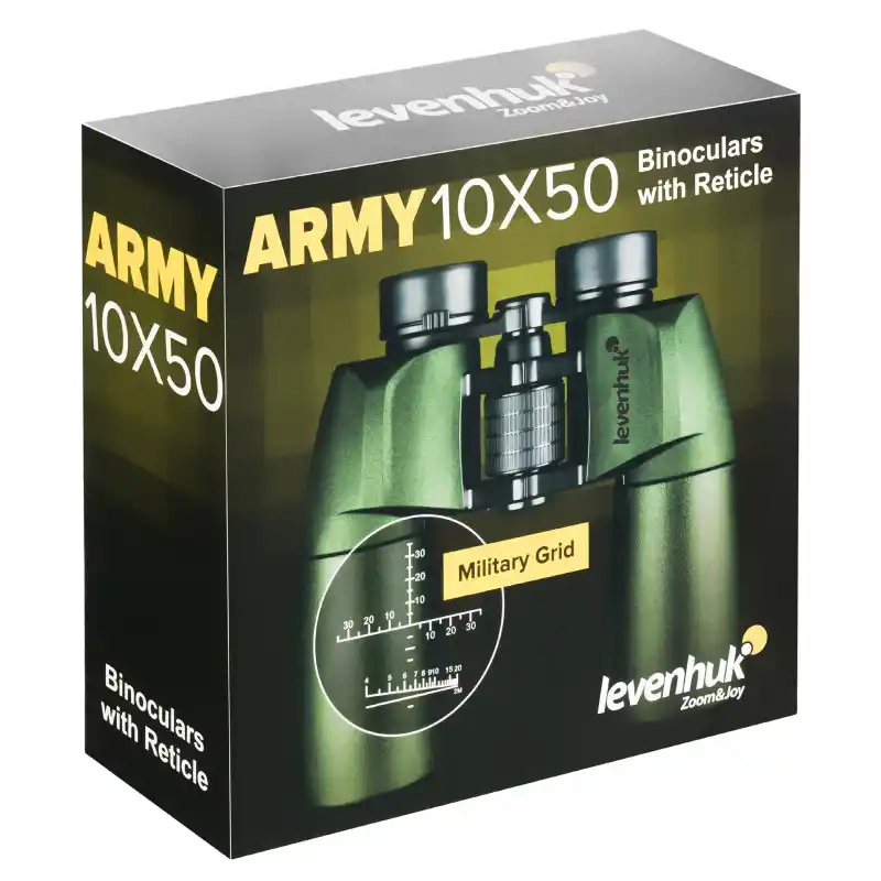 Levenhuk Army 10x50 Artıkıllı Binoküler Dürbün