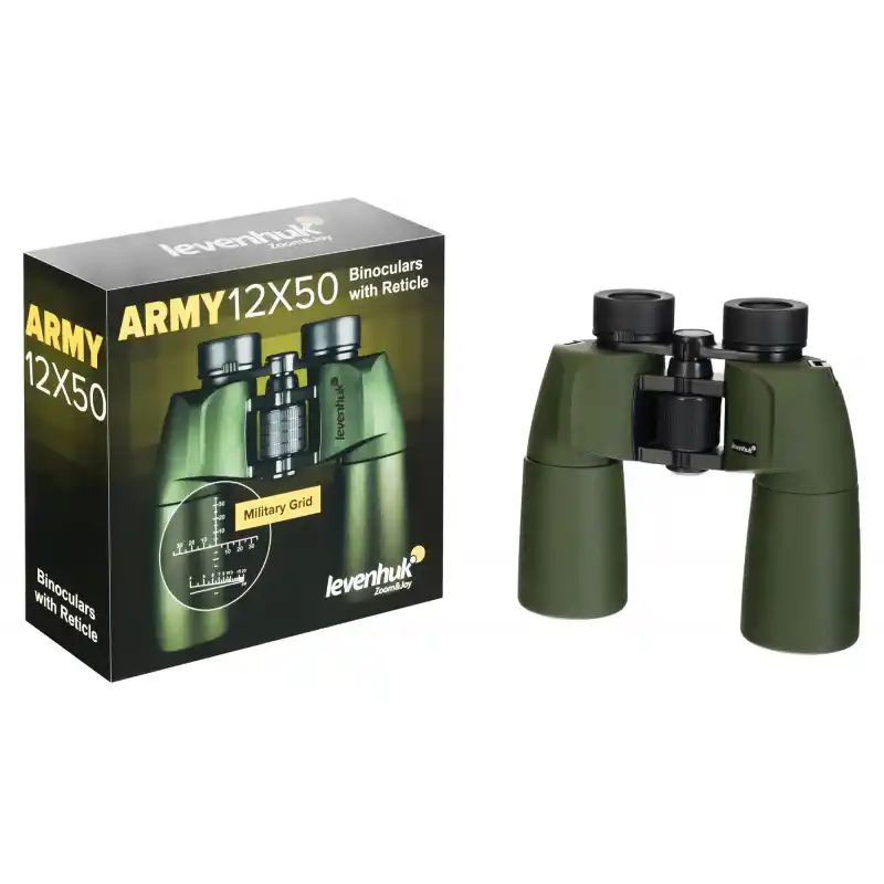 Levenhuk Army 12x50 Artıkıllı Binoküler Dürbün