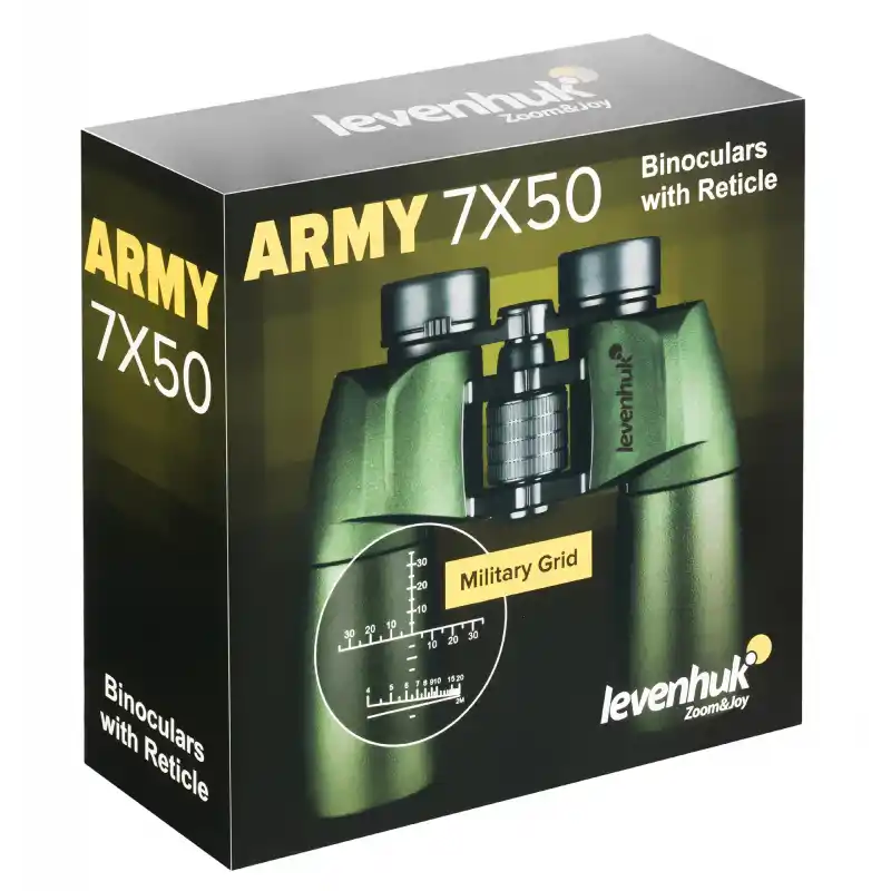 Levenhuk Army 7x50 Artıkıllı Binoküler Dürbün
