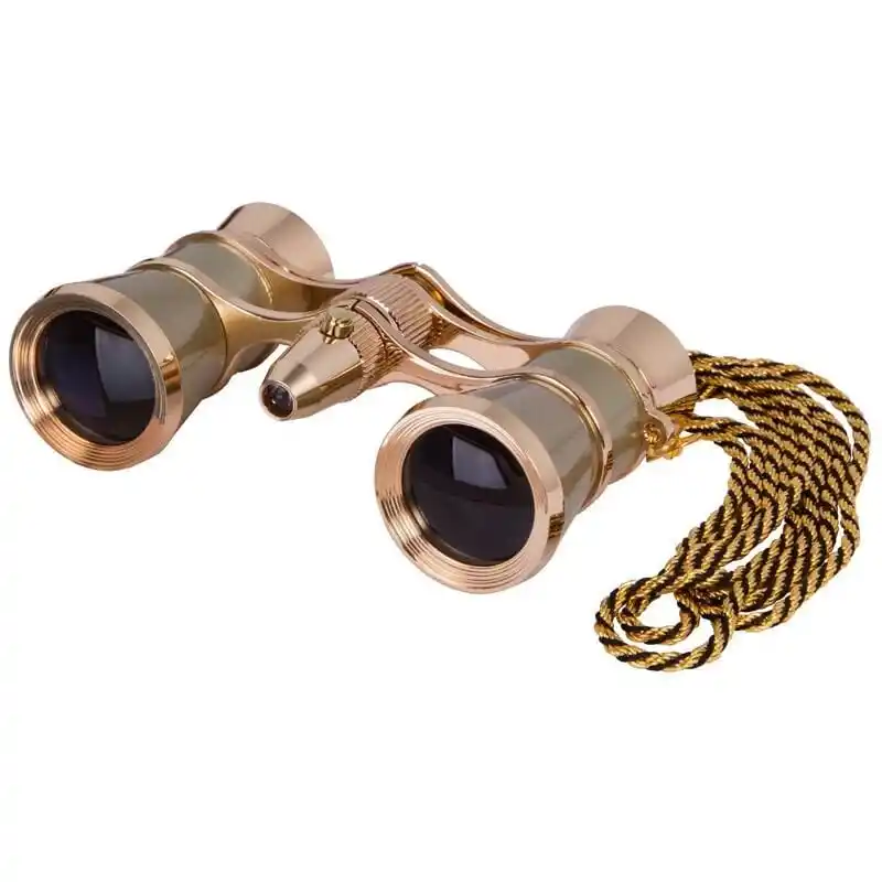 Levenhuk Broadway 325F LED Işıklı ve Zincirli Gümüş Opera Dürbünü