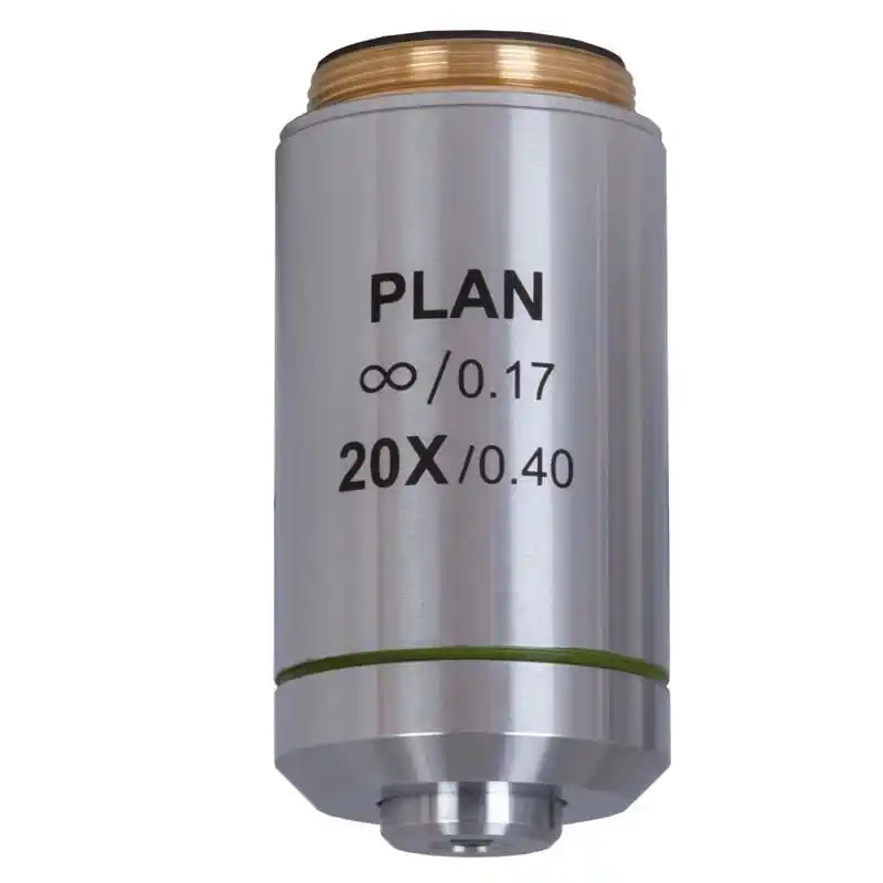 Levenhuk MED 20x Sonsuzluk Düzeltimli Plan Akromatik Objektif