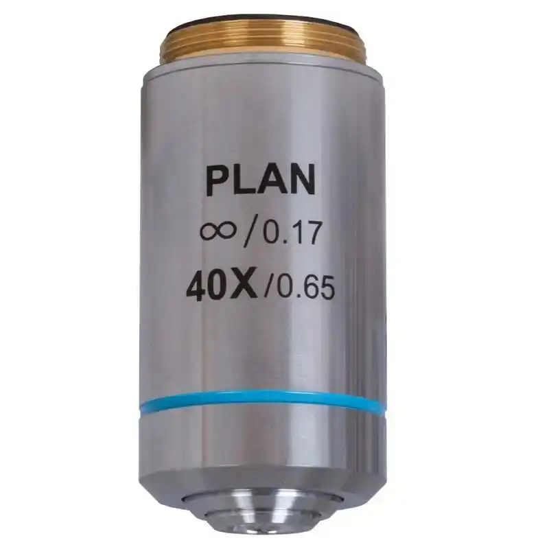 Levenhuk MED 40x Sonsuzluk Düzeltimli Plan Akromatik Objektif