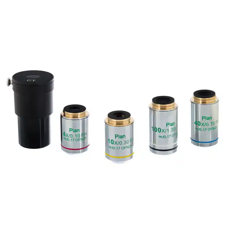 Levenhuk MED Faz Kontrast Cihazı, Levenhuk MED 30/35/40/45 Mikroskop (BF, DF) için