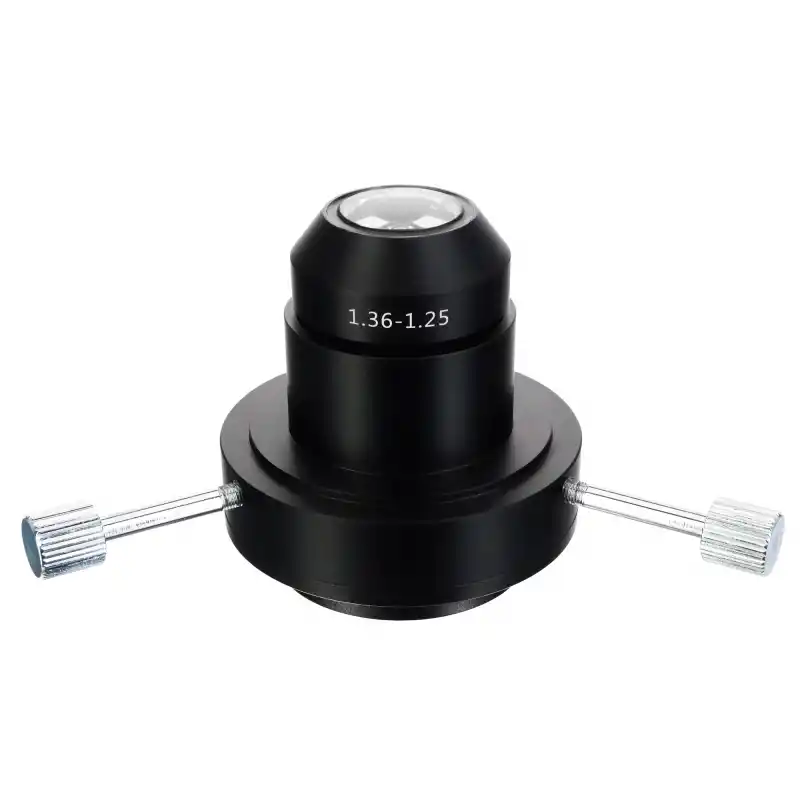 Levenhuk MED Karanlık alan kondansatörü (yağ, NA 1,36–1,25) MED 30/35/40/45 Mikroskoplar için