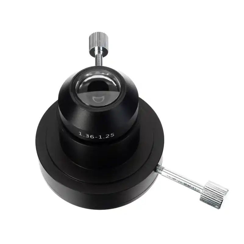 Levenhuk MED Karanlık alan kondansatörü (yağ, NA 1,36–1,25) MED 30/35/40/45 Mikroskoplar için