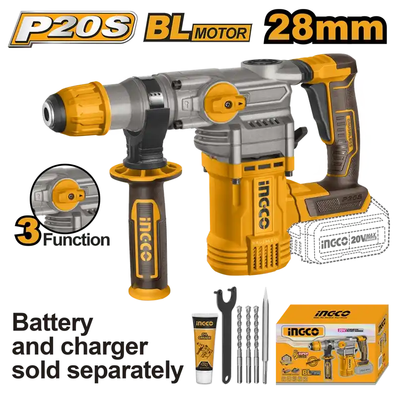 Ingco CRHLI20288 Solo Akülü Kırıcı Delici