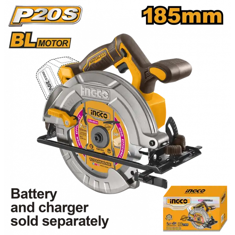 Ingco CSLI1851 Solo Akülü Daire Testere