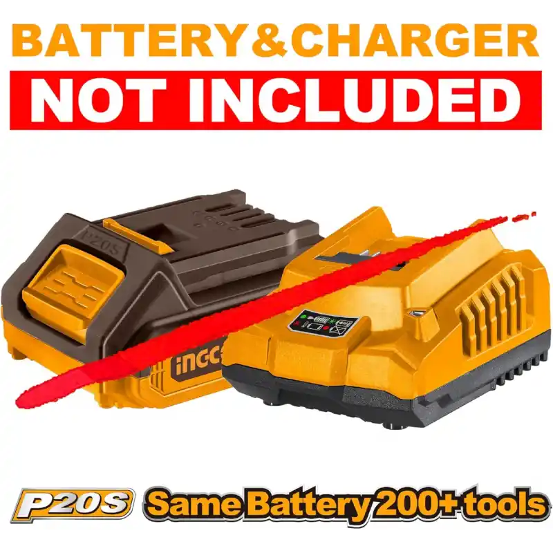 Ingco CAGLI76011 Solo Mini Akülü Açılı Taşlama