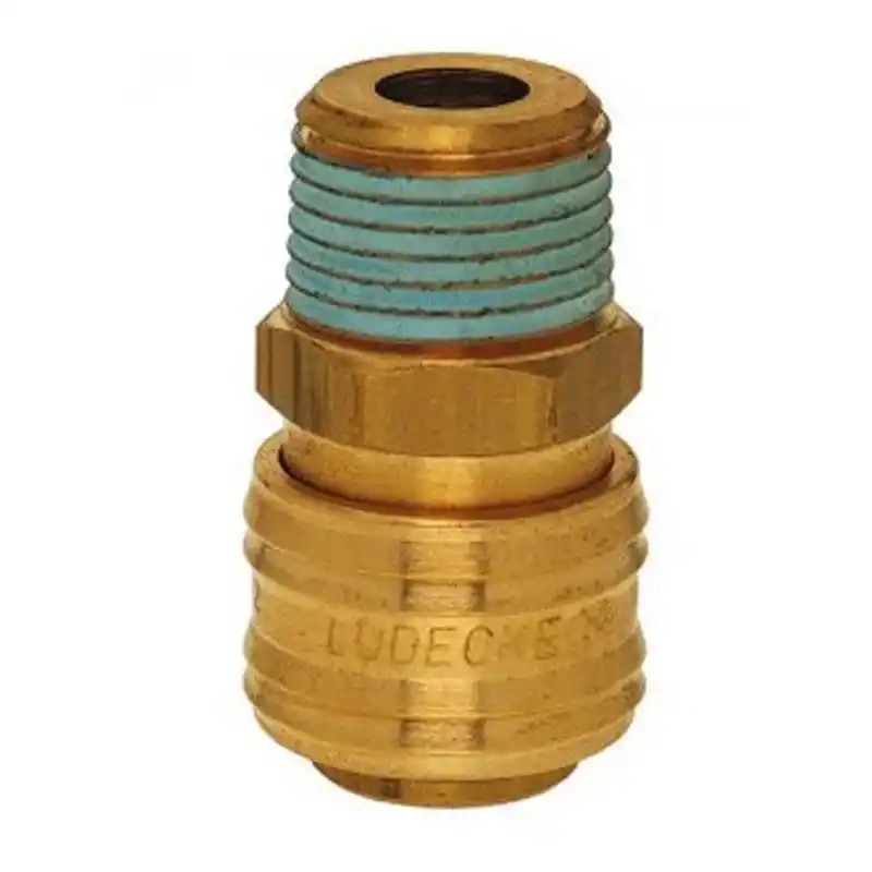 Lüdecke ES 12AB 1/2 inç Stoper Erkek Gövde