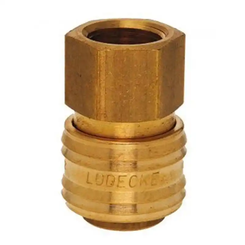 Lüdecke ES 12I 1/2 inç Stoper Dişi Gövde