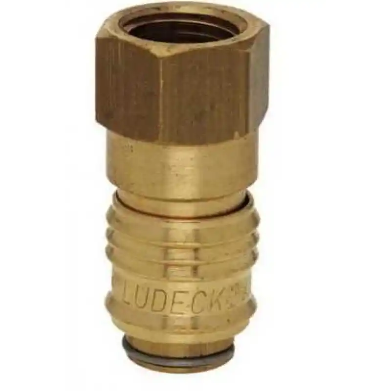 LÜDECKE ESM 18 I Mini Stoper Gövde (1/8” Dişi)