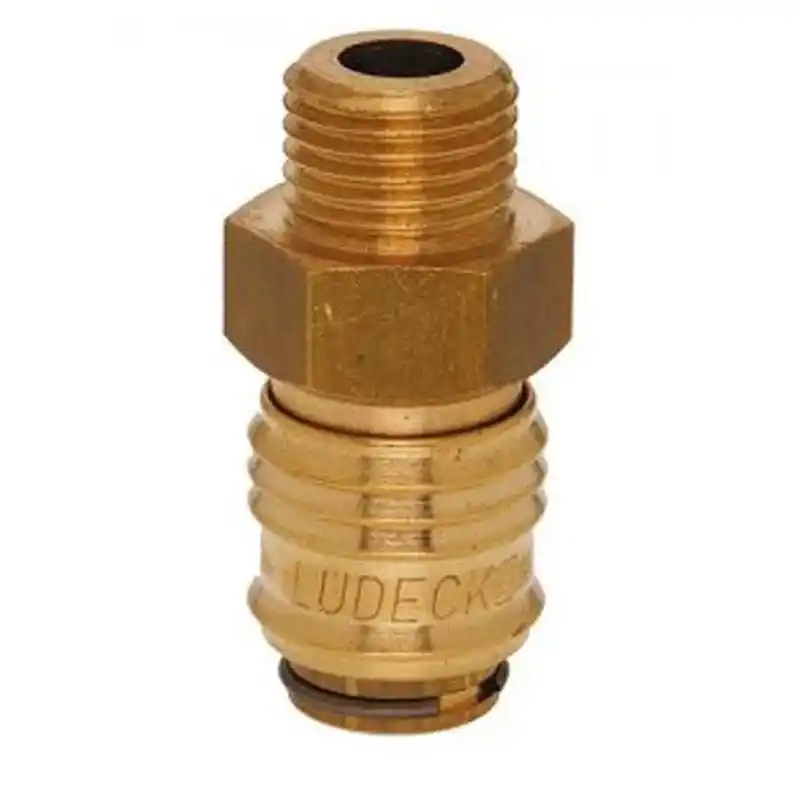 Lüdecke ESM 18I 1/8 inç Stoper Dişi Gövde