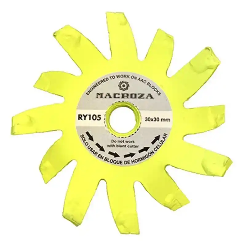 Macroza RY 105 Premium Serisi 30mmx30mm Yedek Freze Bıçağı