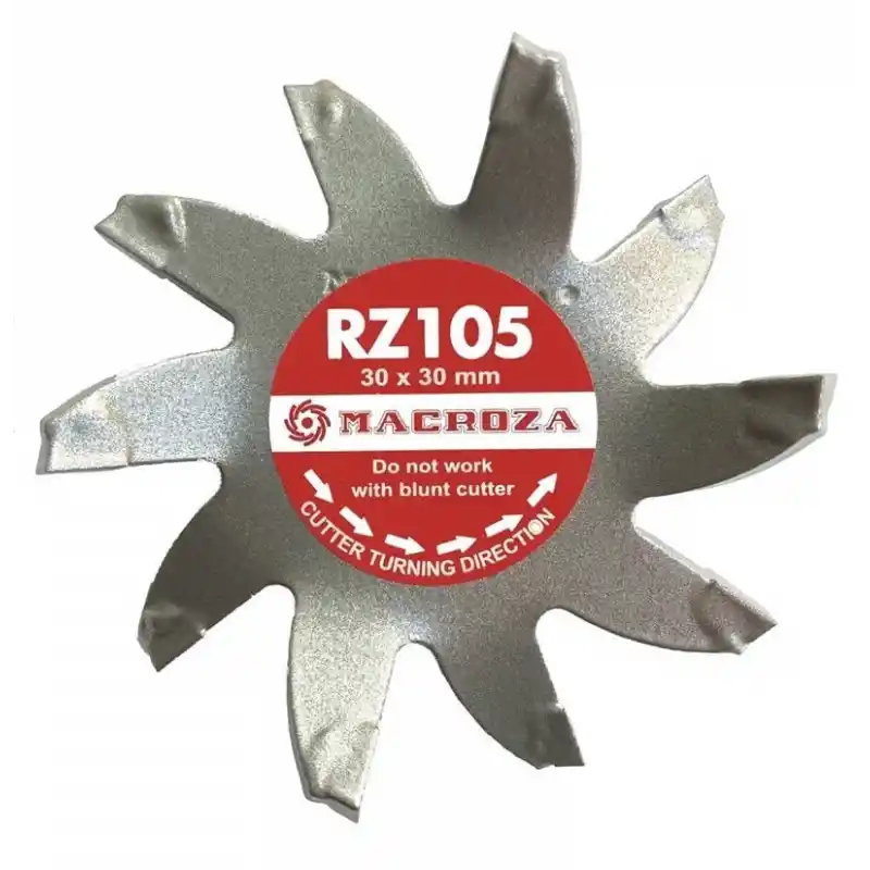 Macroza RZ 105 Duvar Kanal Açma 30mmx30mm Yedek Freze Bıçağı