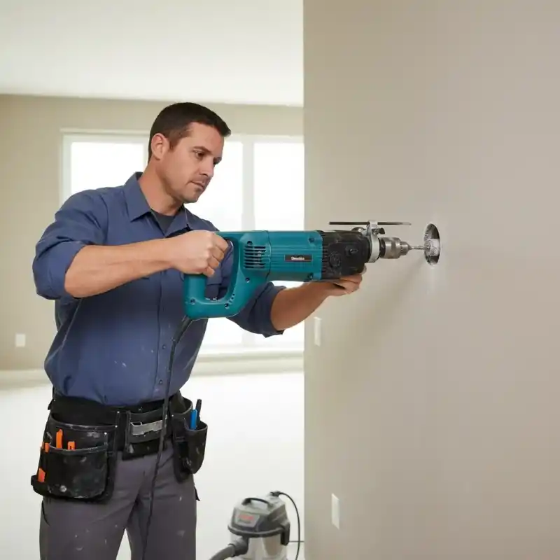Makita 8406C Darbeli Matkap ve Kuru Delme Karot Makinesi