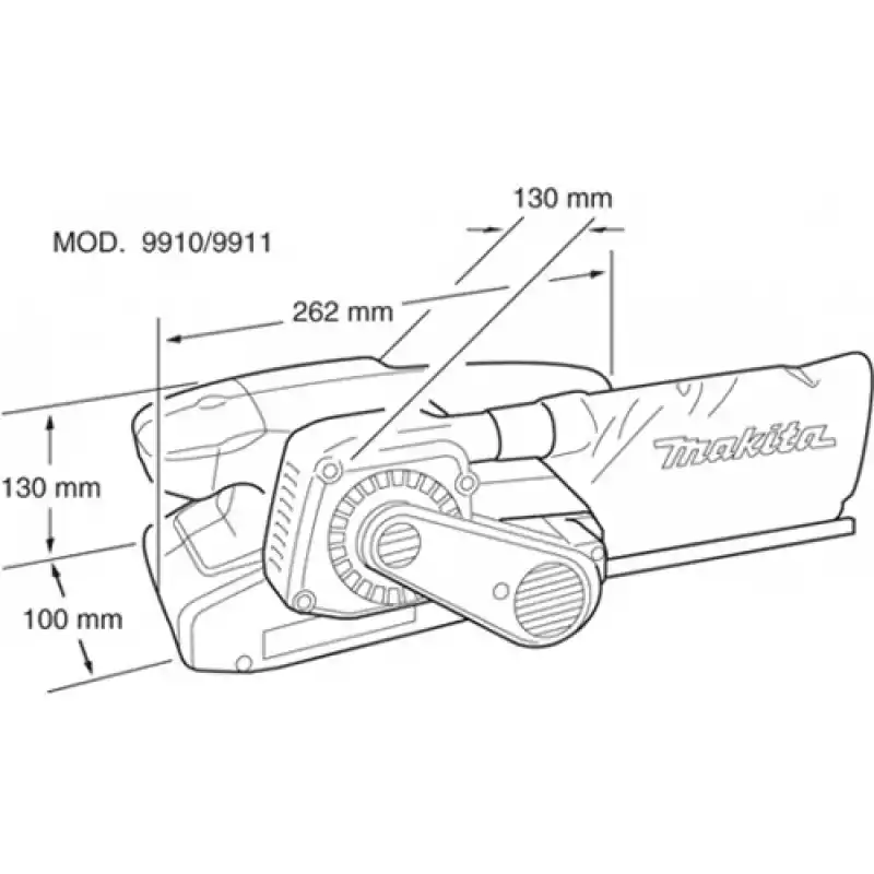 Makita 9910 Tank Zımpara