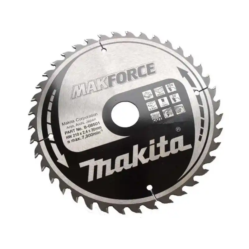 Makita B-08501 008MG Daire Testere için Elmas Daire Testere Bıçağı 210x30mm 40 Diş