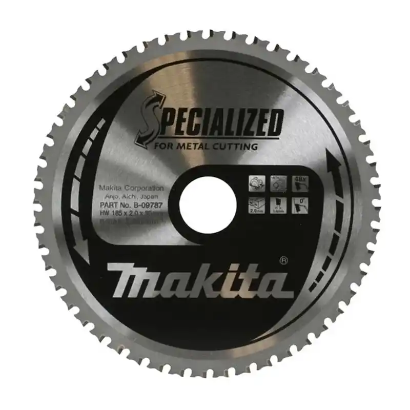 Makita B-09787 4131 Daire Testere için Elmas Testere Bıçağı 185x30mm 48 Diş