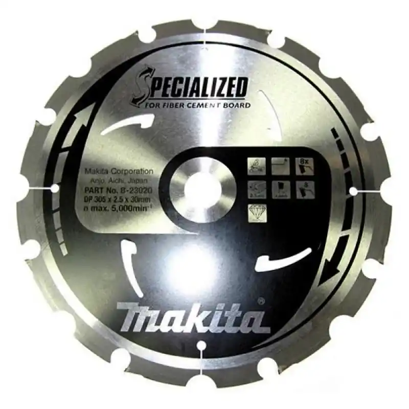 Makita B-23020 Betopan Elmas Testere Bıçağı 305x20mm 8 Diş