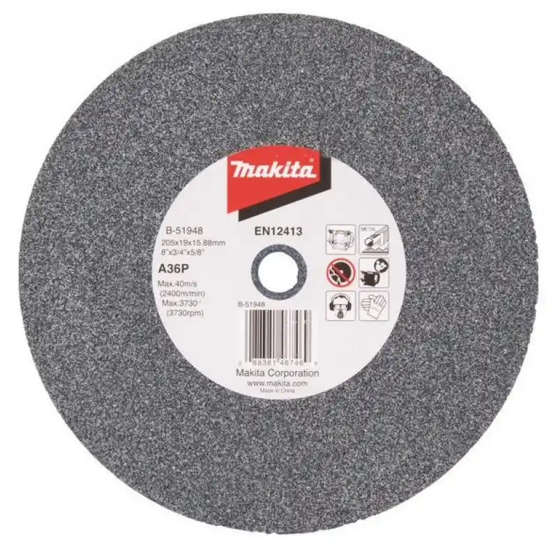 Makita B-51954 GB801 Taş Motoru için 205mm Zımpara Motoru Taşı