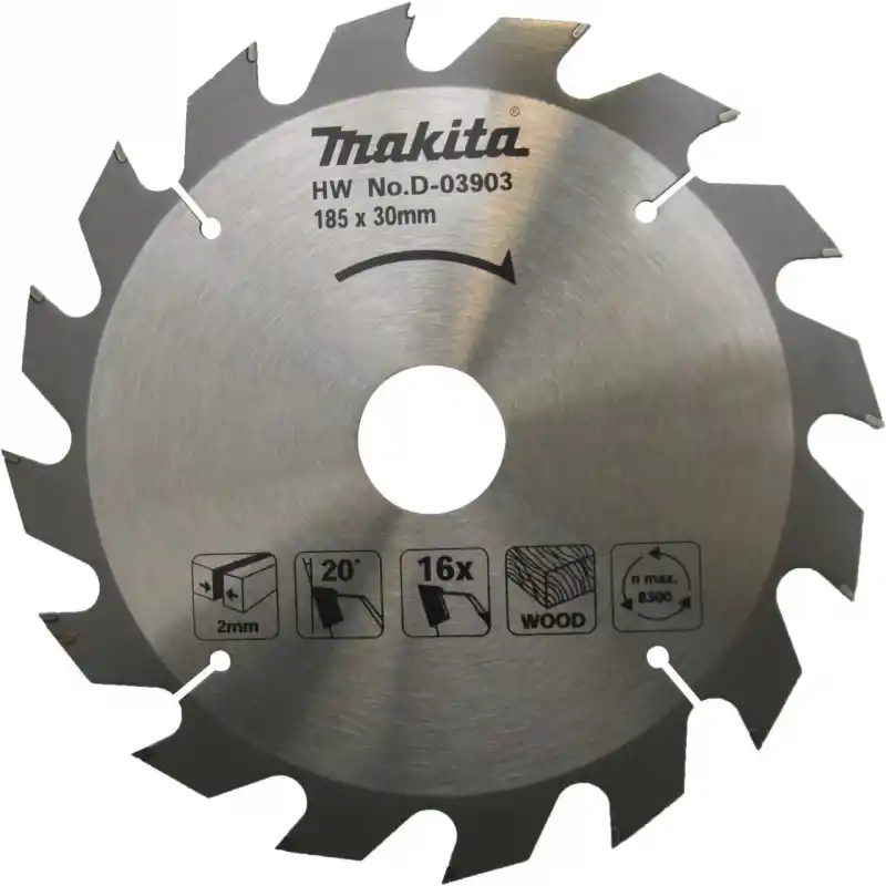 Makita D-03903 Elmas Daire Testere Bıçağı 185x16Diş