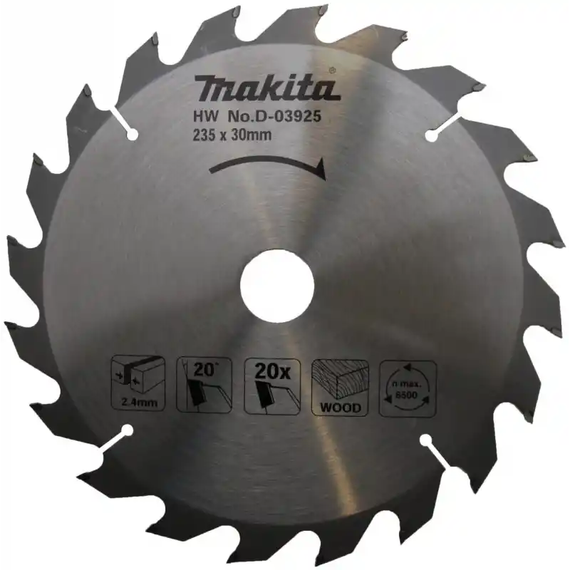 Makita D-03925 Elmas Daire Testere Bıçağı 235x20Diş