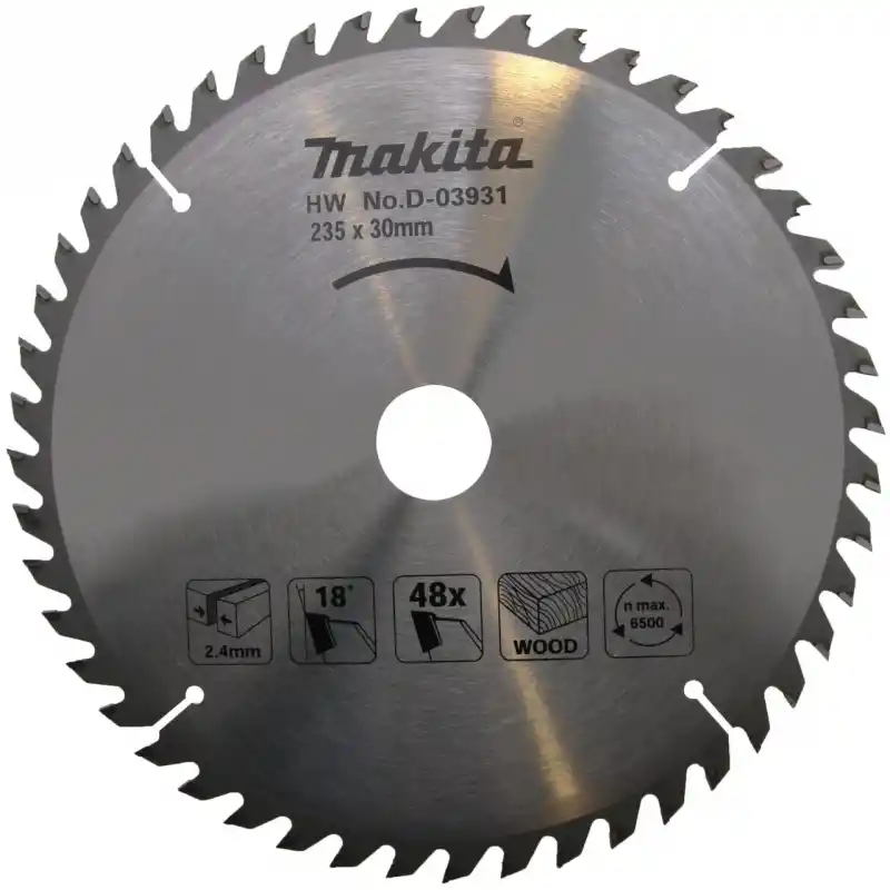Makita D-03931 Elmas Daire Testere Bıçağı 235x48Diş
