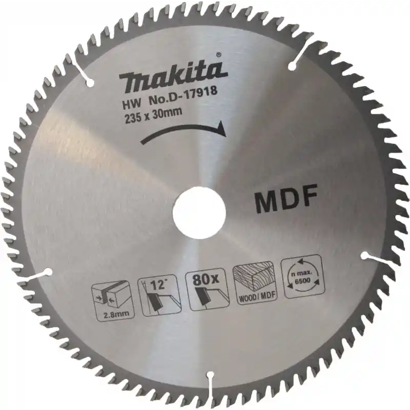 Makita D-17918 Tct Elmas Daire Testere 230x30mm 80 Diş