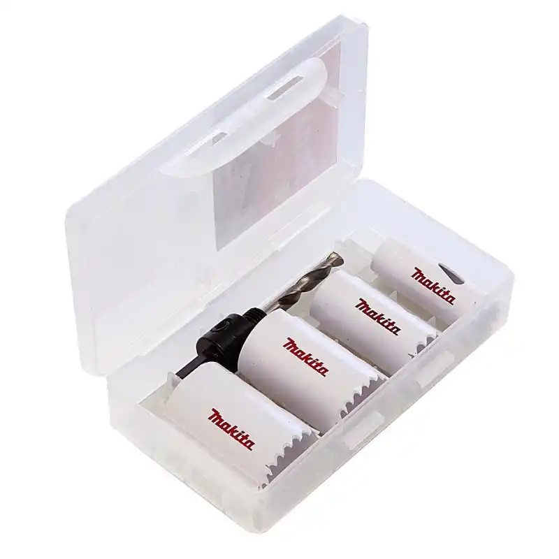 Makita D-34855 Bi-Metal Delik Testere Uç ve Adaptör Seti